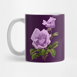 Flowers Purple Mug